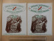 LOT DE 2 BUVARDS MICHAUX & RIBOUST SPECIALITES OENOLOGIQUES - Liqueur & Bière