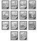 Delcampe - SWITZERLAND 1843-2010 + 2011-2020 STAMP ALBUM PAGES (277 B&w Illustrated Pages) - Englisch