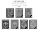 Delcampe - NETHERLANDS 1852-2010 + 2011-2020 STAMP ALBUM PAGES (474 B&w Illustrated Pages) - Englisch