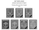 Delcampe - NETHERLANDS 1852-2010 + 2011-2020 STAMP ALBUM PAGES (474 B&w Illustrated Pages) - Inglese