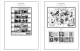 Delcampe - NETHERLANDS 1852-2010 + 2011-2020 STAMP ALBUM PAGES (474 B&w Illustrated Pages) - English