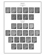 Delcampe - MONACO 1855-2010 + 2011-2020 STAMP ALBUM PAGES (409 B&w Illustrated Pages) - English