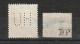 BELGIQUE. Petit Lot De 2 Timbres Oblitérés N° 248 Aminci Perforé DP Et N° 911 Perforé UH. Voir Le Scan - Ohne Zuordnung