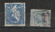 BELGIQUE. Petit Lot De 2 Timbres Oblitérés N° 248 Aminci Perforé DP Et N° 911 Perforé UH. Voir Le Scan - Non Classés