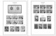 Delcampe - LUXEMBOURG 1852-2010 + 2011-2020 STAMP ALBUM PAGES (244 B&w Illustrated Pages) - Englisch
