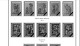 Delcampe - LUXEMBOURG 1852-2010 + 2011-2020 STAMP ALBUM PAGES (244 B&w Illustrated Pages) - Inglés