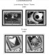 Delcampe - LUXEMBOURG 1852-2010 + 2011-2020 STAMP ALBUM PAGES (244 B&w Illustrated Pages) - English