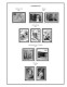 Delcampe - LUXEMBOURG 1852-2010 + 2011-2020 STAMP ALBUM PAGES (244 B&w Illustrated Pages) - Inglese