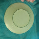 Delcampe - Lot D'assiettes Plate Vintage Vert Clair + 1 A Soupe Vert Fonce - Plates