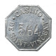 [NC] Casinò De SAINT VINCENT (AOSTA) - CHIP / FICHE / TOKEN VALORE 2 - Alluminio (nc8559) - Casino