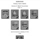 Delcampe - DENMARK 1851-2010 STAMP ALBUM PAGES (186 B&w Illustrated Pages) - Englisch