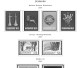 Delcampe - DENMARK 1851-2010 STAMP ALBUM PAGES (186 B&w Illustrated Pages) - English