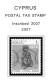 Delcampe - CYPRUS 1880-2010 + 2011-2020 STAMP ALBUM PAGES (177 B&w Illustrated Pages) - Inglese