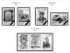 Delcampe - ANDORRA [FR. + SP.] 1875-2020 STAMP ALBUM PAGES (166 B&w Illustrated Pages) - Inglés