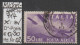 1945 - ITALIEN - SM (Flugpost) "Flugzeug Caproni.." 50 L Violett - O  Gestempelt - S.Scan (it 714Ao 01-04) - Luftpost