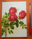 031, Carte à Système Pop-up, Bouquet De Fleurs Roses, ESP Paris 1240 - A Systèmes