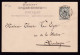 DDEE 041 -- Carte-Vue OVERYSSCHE Institut Du Sacré Coeur Circulée En 1901 - La Plus Ancienne Série De Cartes D' OVERIJSE - Overijse