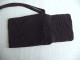 Sac Pochette à Rabat Bandoulière Crochet Noir Fermeture éclair. - Altri & Non Classificati