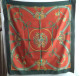 Foulard  Gil De Losne Paris Motifs Ornements Style Parure 19ème Fabriqué En Italie. - Hoofddoeken En Sjaals