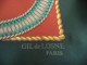 Foulard  Gil De Losne Paris Motifs Ornements Style Parure 19ème Fabriqué En Italie. - Scarves