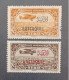 FRENCH OCCUPATION IN SYRIA LATTAQUIE 1931 STAMPS OF SYRIE  IN OVERPRINT CAT YVERT N 1-2 - Usados