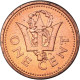 Monnaie, Barbade, Cent, 1998 - Barbados