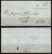 CA662- COVERAUCTION!!!- PORTUGAL - FOLDED LETTER COIMBRA (25 REIS), 31-AUG-1848 TO PORTO. ARRIVAL CACHET ON BACK - ...-1853 Vorphilatelie