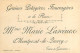 040423 - CARTE DE VISITE ANCIENNE - 82 MONTPEZAT DE QUERCY Graines Potagères Fourragères Fleurs Mme LASVENES MARIE - Montpezat De Quercy
