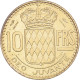 Monnaie, Monaco, Rainier III, 10 Francs, 1950, Paris, ESSAI, SUP - 1949-1956 Oude Frank