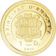 Monnaie, Andorre, Napoléon Bonaparte, Dollar, 2011, FDC, Or - Andorre