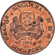 Monnaie, Singapour, Cent, 1990 - Singapour