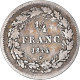 Monnaie, Belgique, Leopold I, 1/4 Franc, 1844, TB+, Argent, KM:8 - 1/4 Frank