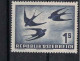 Austria. 1953. Barn Swallows. MNH But With Paint On Gum. SCV = 15.00 - Rondini