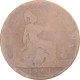 Monnaie, Grande-Bretagne, Victoria, Penny, 1861, Londres, B, Cuivre - D. 1 Penny