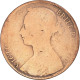 Monnaie, Grande-Bretagne, Victoria, Penny, 1882, Heaton, TB, Cuivre - D. 1 Penny