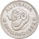 Monnaie, Australie, George VI, Shilling, 1952, TB, Argent - Shilling