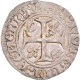 Monnaie, France, Charles VI, Blanc Guénar, 1380-1422, TTB, Argent - 1380-1422 Charles VI The Beloved