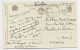 CEYLON CARTE CARD EN FM POSTE AUX ARMEES T.O.E. 1946 + GRIFFE ILE DE FRANCE - Guerra D'Indocina/Vietnam