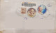 INDIA 2018 Mahatma Gandhi Round Odd Shaped & Swami Vivekananda Stamps Franked On Registered Speed Post Cover As Per Scan - Covers & Documents