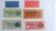 5 Billets De Collection Allemagne  Billets Wehrmacht - Verzamelingen