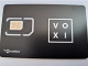 UNITED KINGDOM /  GSM /  SIM CARD /  PROVIDER ; VODAFONE / VOXI  BLACK      /   MINT  CARD  ** 13055** - Collections