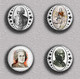 Writer Jean-Jacques Rousseau ART BADGE BUTTON PIN SET 1 (1inch/25mm Diameter) 35 DIFF - Personnes Célèbres