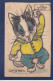 CPA WAIN Louis Chat Cat Position Humaine Voir Dos Dessin Original - Wain, Louis