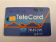 NAMIBIA  CHIPCARD    $10 BLEU / CHEETAH        Fine Used       **13076** - Namibia