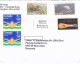 SWIMMING, MARMOT, FISH, MUSIC INSTRUMENTS, FLAGS, STAMPS ON COVER, 2022, CANADA - Cartas & Documentos