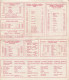 Bus Timetable Fahrplan Orario - Autotrans Rijeka Yugoslavia 1961/62 - Europa