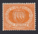 San Marino, 1877-90 Y&T. 2 MH,  5 C. Naranja, - Unused Stamps