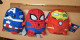 3 Peluches Marvel - Peluches