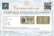 1000 LIRE CERTIFICATO DI DEPOSITO BANCA ITALO GERMANICA 187_ MB+ - Other & Unclassified