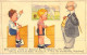 HUMOUR - D'ou Nous Vient Le Beurre? Du Smokkeleer M'sieur! - Carte Postale Ancienne - Humour